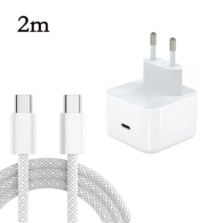 A3365 PD40W USB-C / Type-C Charger with 2m Type-C to Type-C Data Cable, EU Plug
