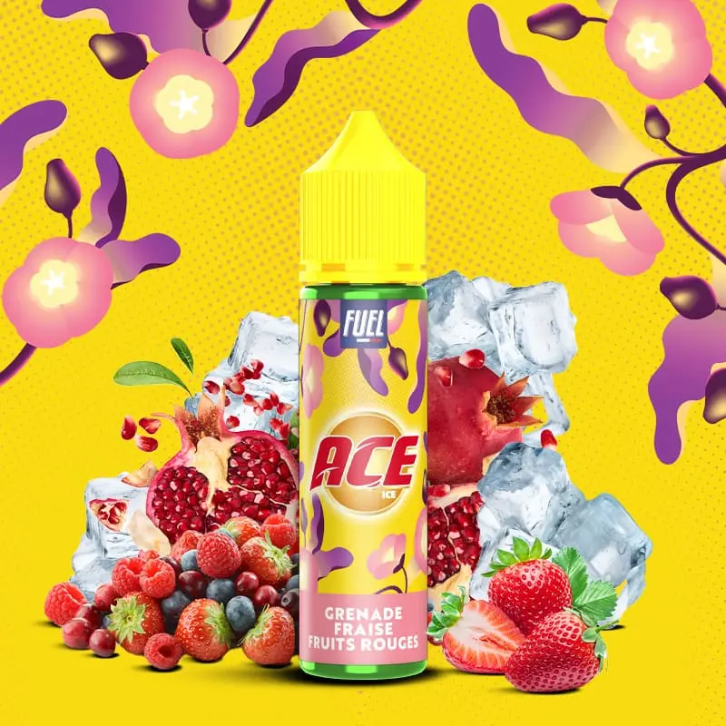 ACE Grenade Fraise Fruits Rouges 50ml - Maison Fuel