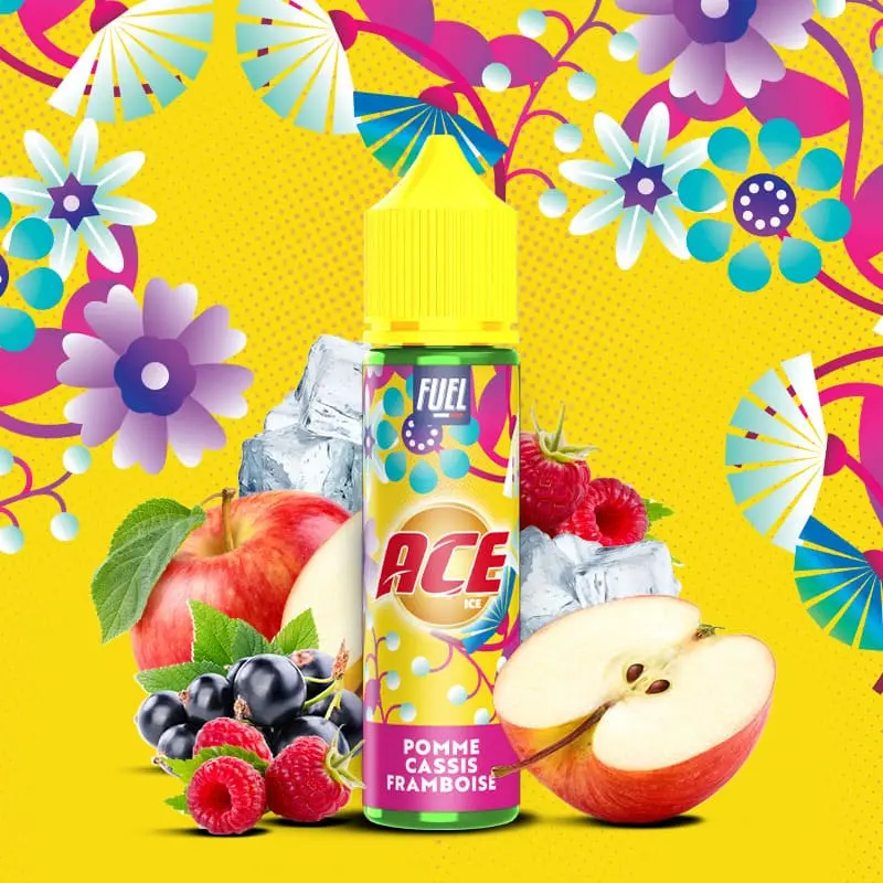 ACE Pomme Cassis Framboise 50ml - Maison Fuel