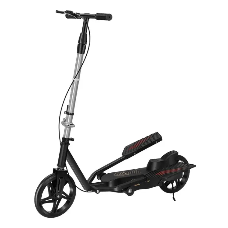 Adult Scooter Two-wheel Mobility Scooter Double Wing Pedal Bike, Model