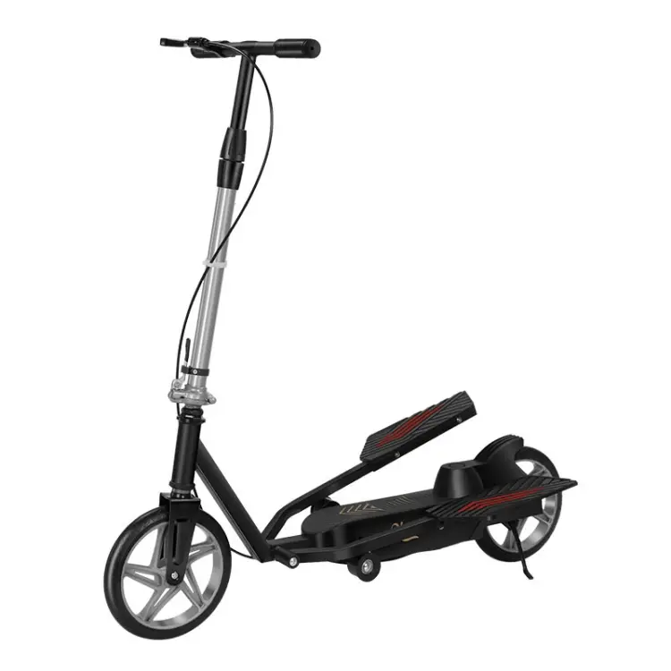 Adult Scooter Two-wheel Mobility Scooter Double Wing Pedal Bike, Model