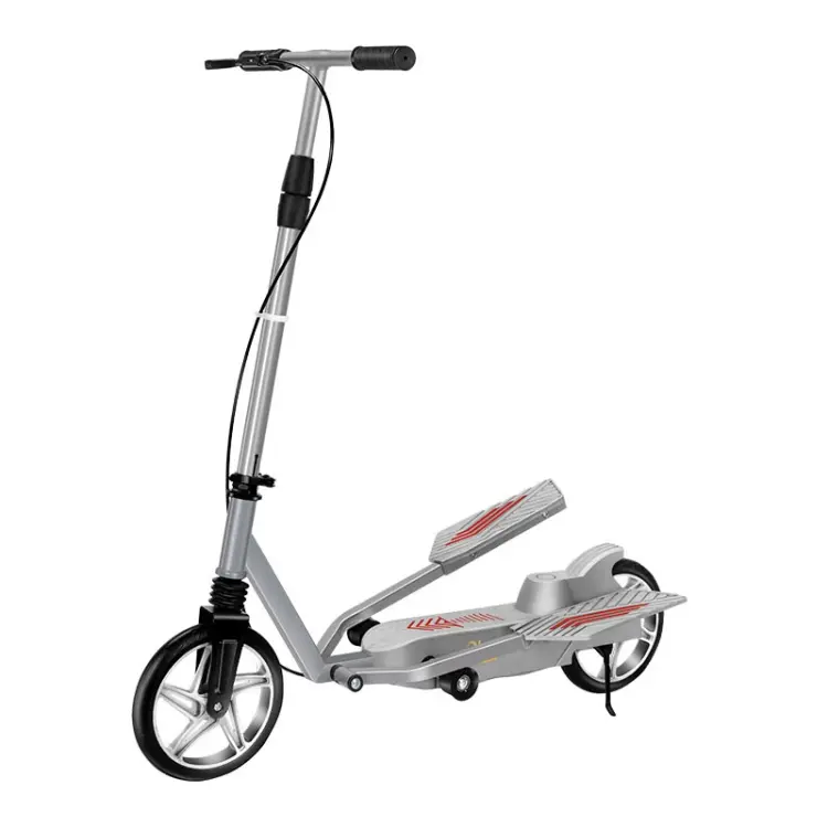 Adult Scooter Two-wheel Mobility Scooter Double Wing Pedal Bike, Model