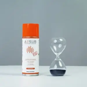 Aesub Orange - Spray colorant pour numérisation 3D longue tenue - 400 ml