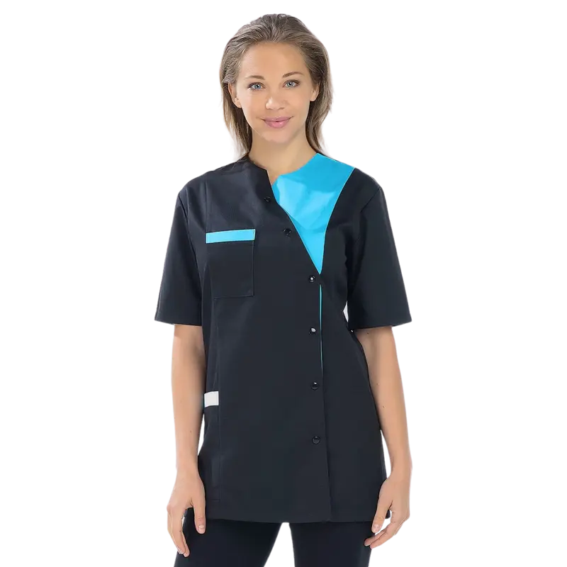 Agathe - Blouse - Manches courtes - Femme - 75 cm