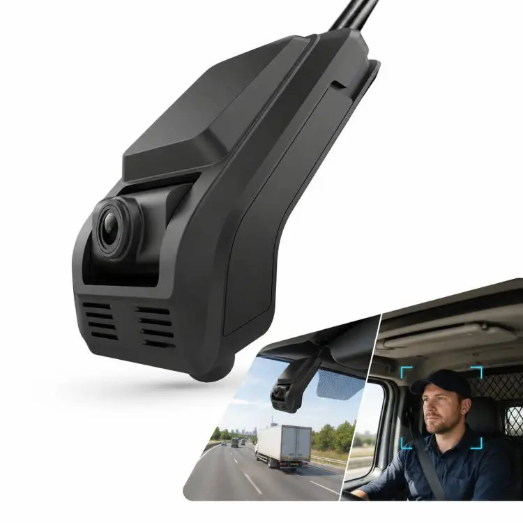 AI Dual Dash Cam Front 1080P Rear 720P With ADAS & DMS Driver Fatigue Warning GPS+4G+WiFi Version