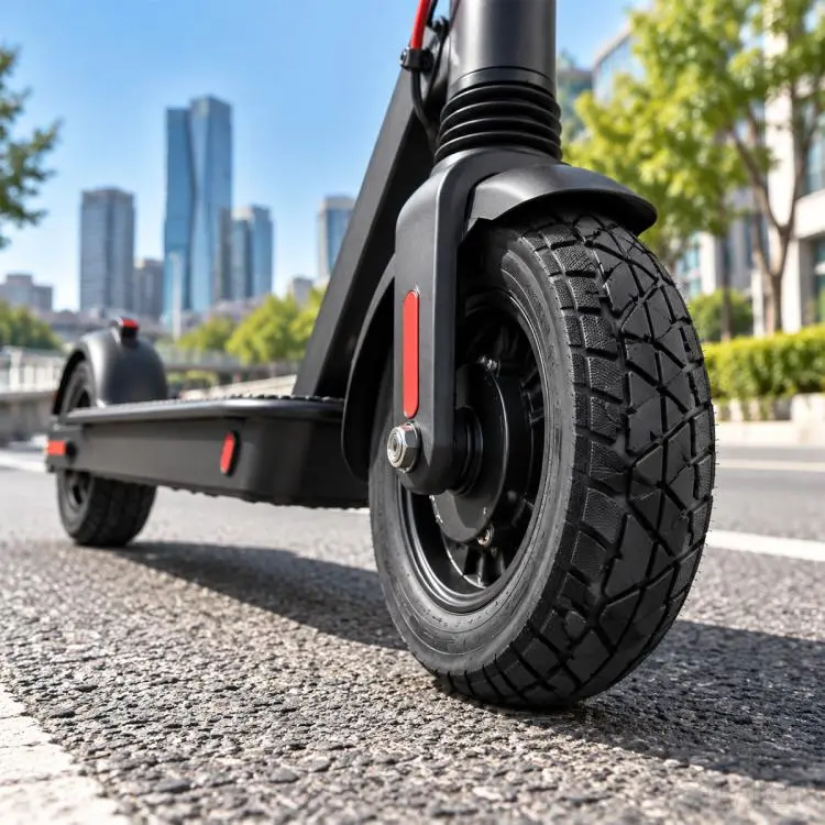 AIMITE Universal Electric Scooter Off-Road Tubeless Tire, 10 inch x 2.75-6.5 inch(Black)