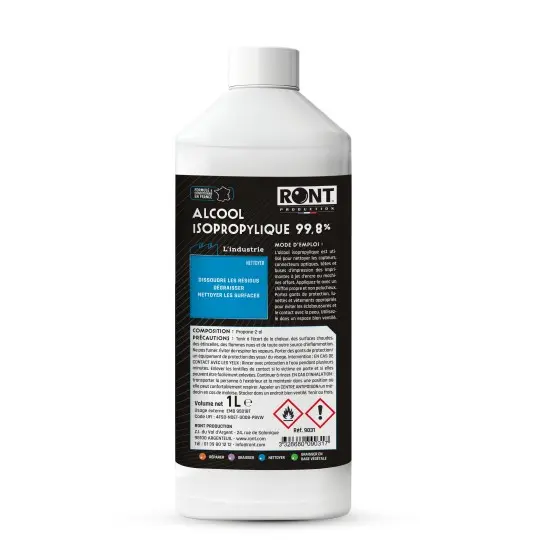 Alcool Isopropylique 99.8%