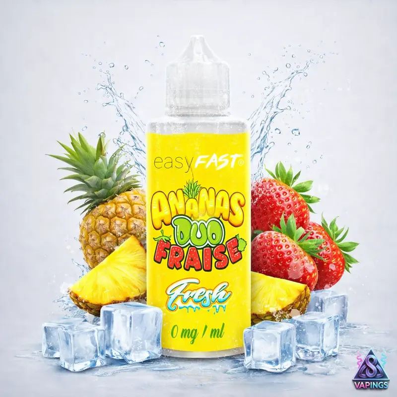 Ananas - fraise fresh - 200 ml - Easy/Fast