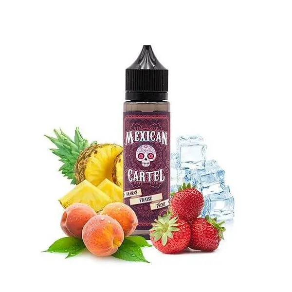 Ananas Fraise Pêche 50ML - Mexican Cartel