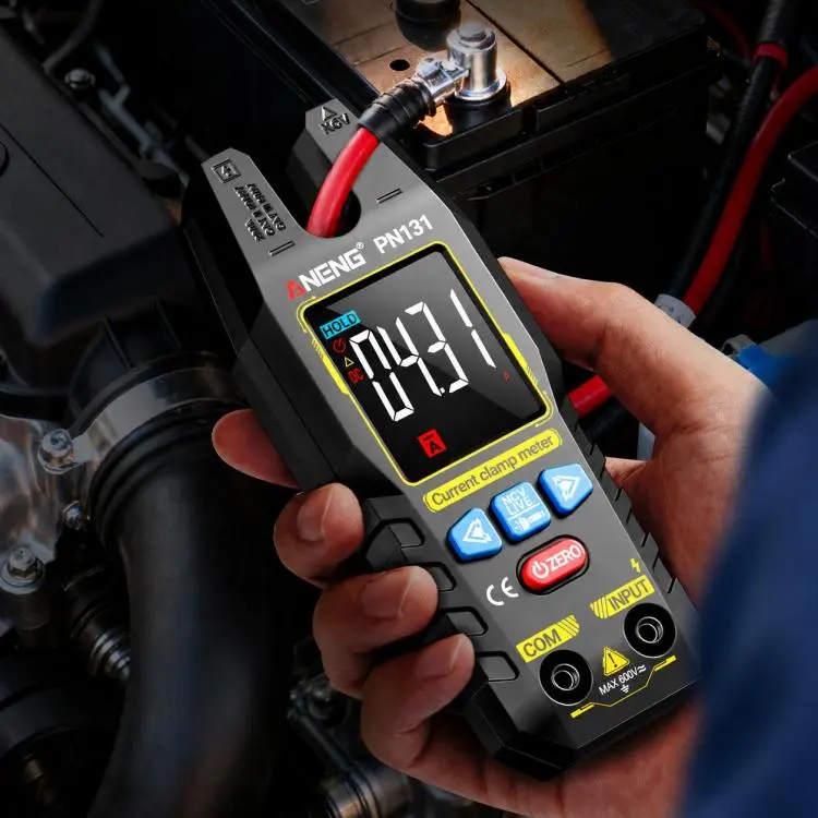 ANENG PN131 AC/DC Clamp-on Multifunction Digital Multimeter(Black)