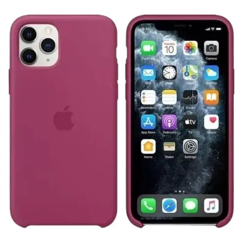 Apple iPhone 11 Pro Silicone Case - Pomegranate