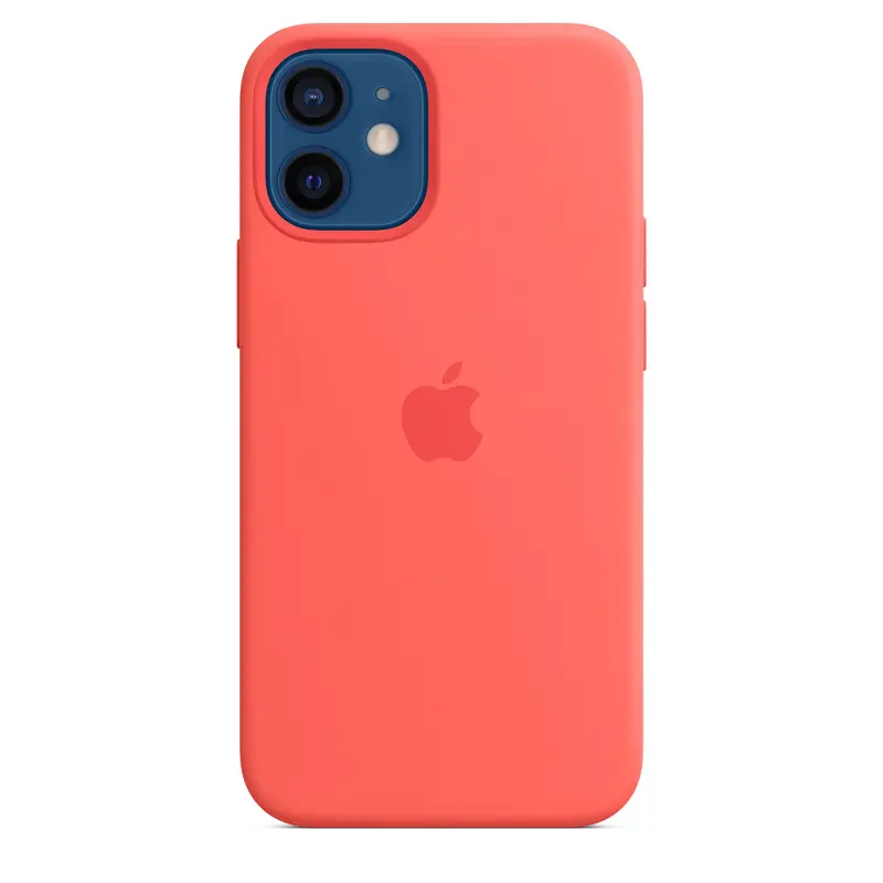 Apple iPhone 12 mini phone case - pink citrus pink