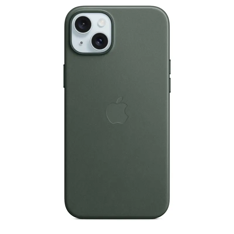 Apple iPhone 15 Plus woven case - green