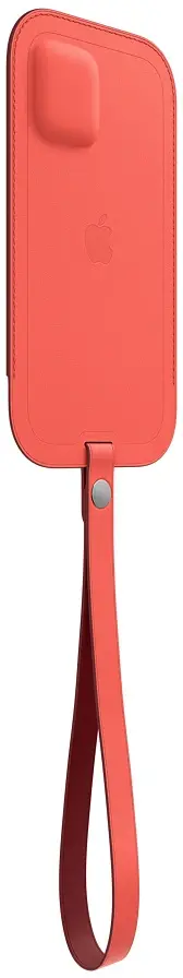 Apple Leather Sleeve with MagSafe for iPhone 12 mini – pink