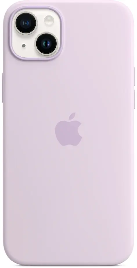 Apple Silicone Case with MagSafe for iPhone 14 Plus – Purple