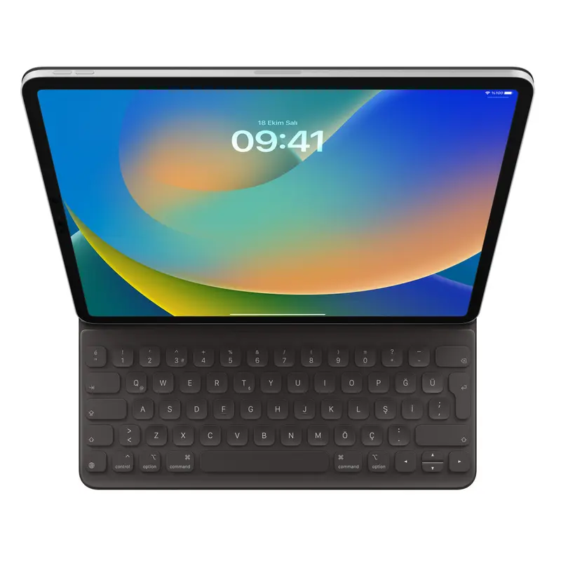 Apple Smart Keyboard Folio – 12.9-inch iPad Pro & 13-inch iPad Air (M2) – Turkish Q Keyboard
