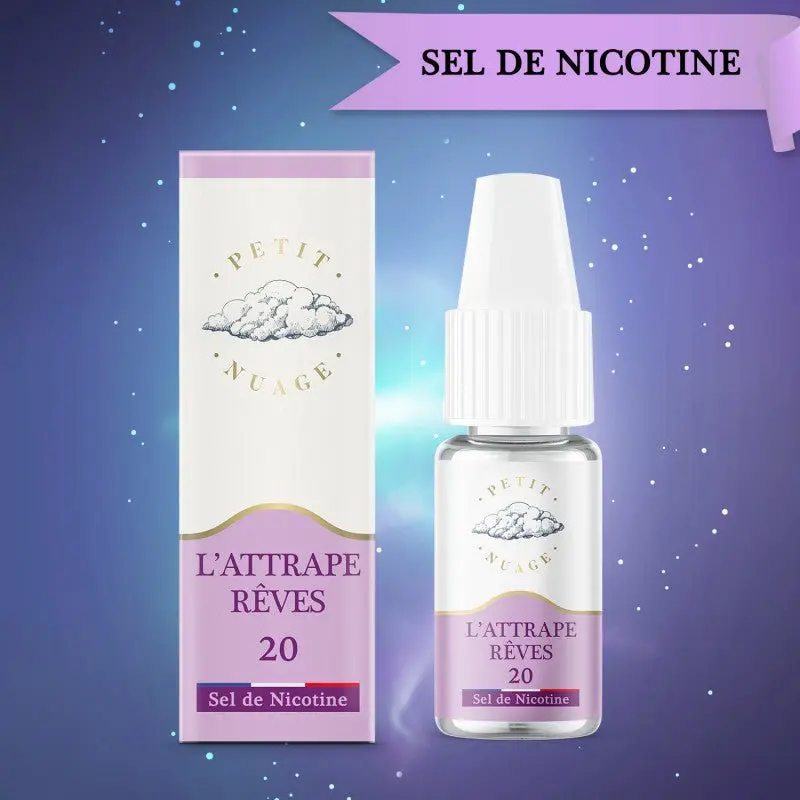 Attrape Rêve 10 ml Sels de Nicotine - Petit Nuage