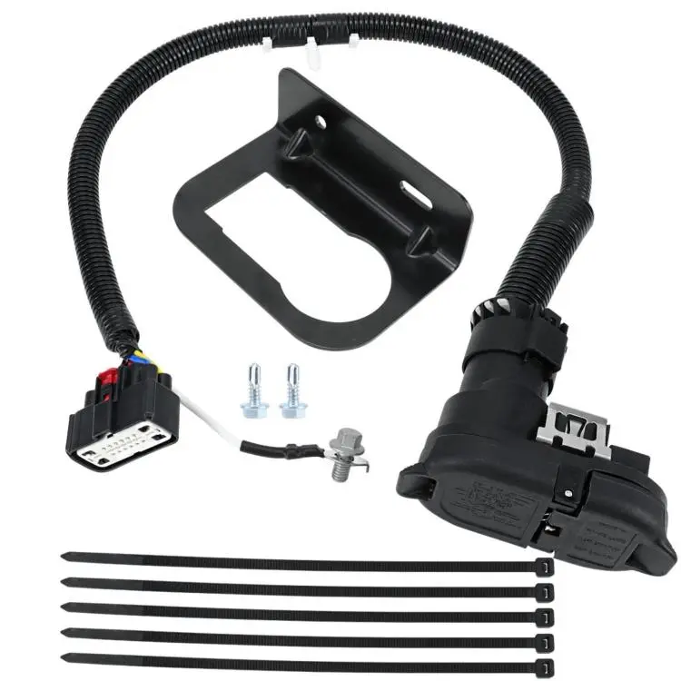 Automotive Plug-and-play Trailer Plug Socket Connector Wiring Harness, OE