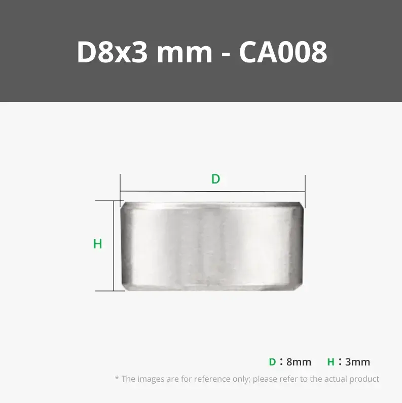 Bambu Lab D8x3mm Round Magnet 20pcs CA008