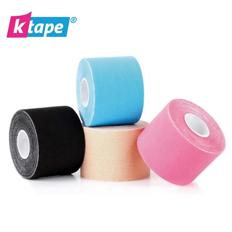 Bande adhésive élastique - 5 cm x 5 m - 8 couleurs - K-Tape