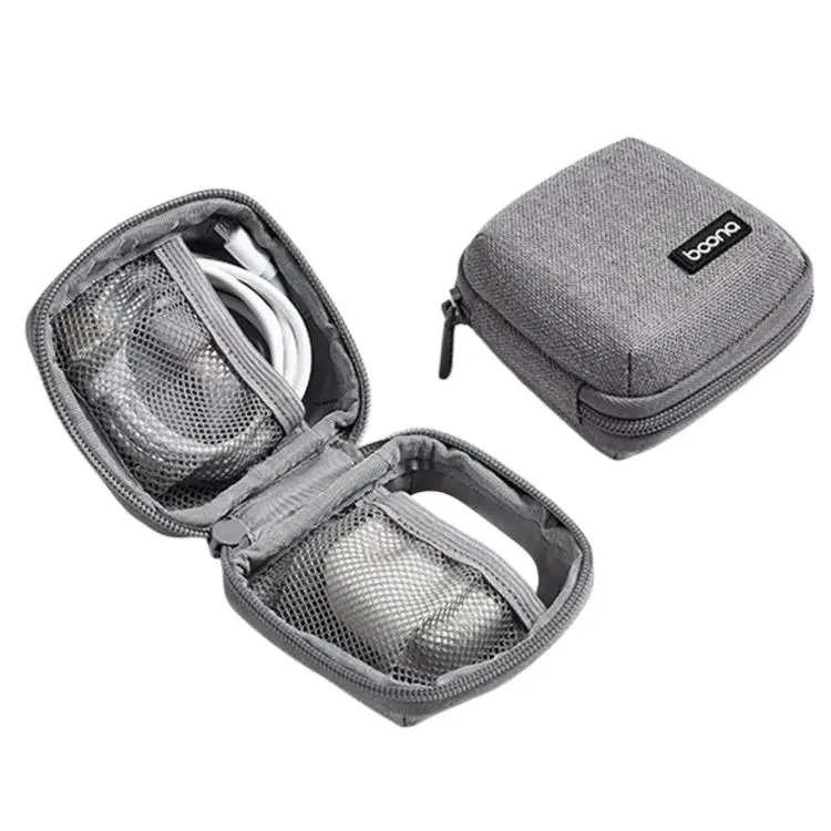 Baona BN-G020 Headphone Cable Pouch USB Flash Drive Charger Protective Case Laptop Power Adapter Organizer, Spec