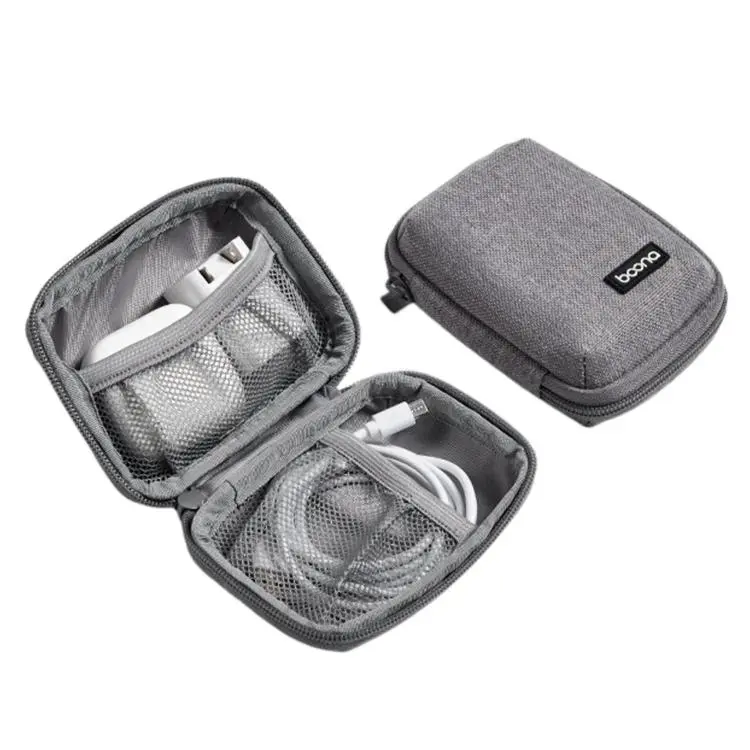 Baona BN-G020 Headphone Cable Pouch USB Flash Drive Charger Protective Case Laptop Power Adapter Organizer, Spec