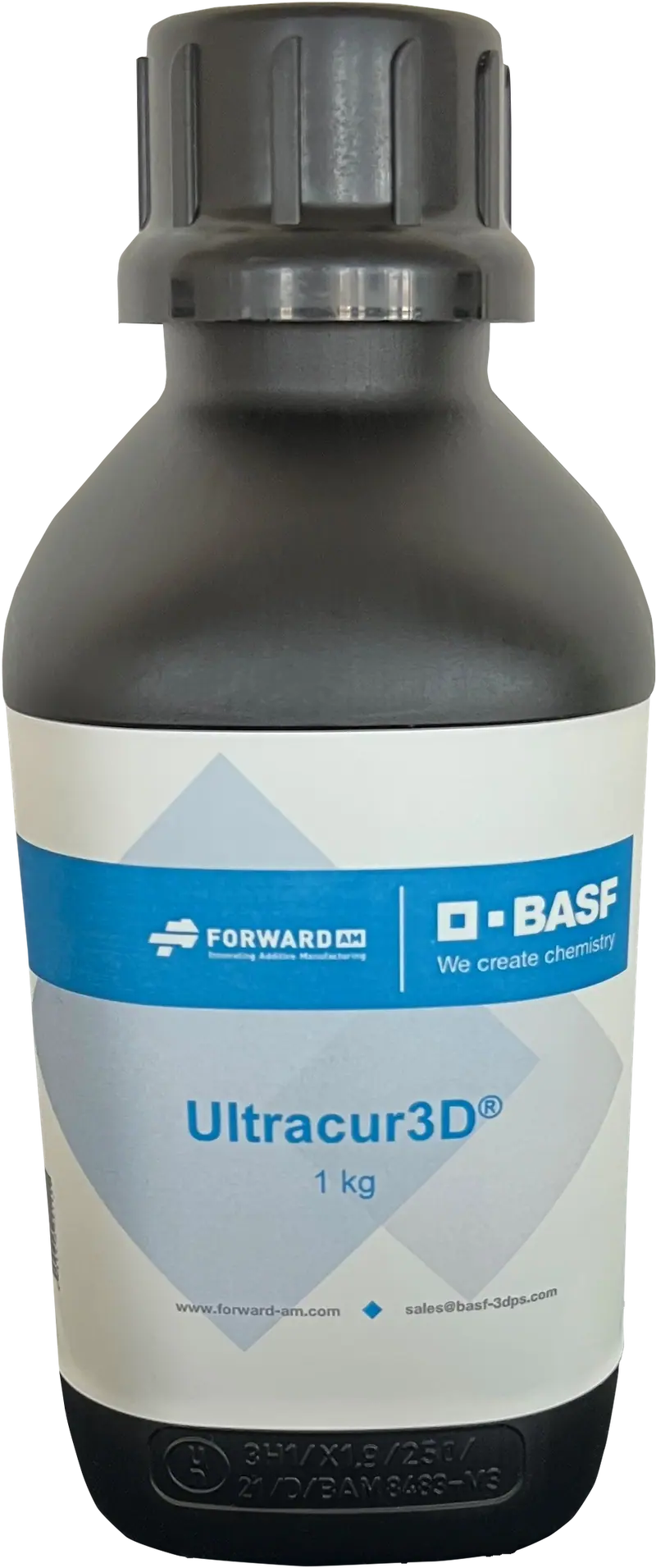 BASF Ultracur3D Tough UV Resin ST 80 - 1 kg - Gray