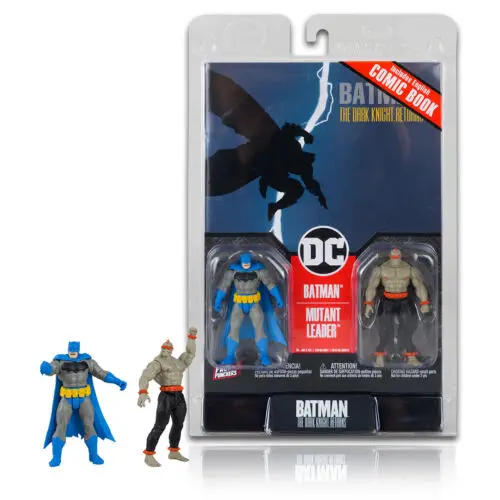 Batman & Mutant Leader 3\" Figures 2-Pack