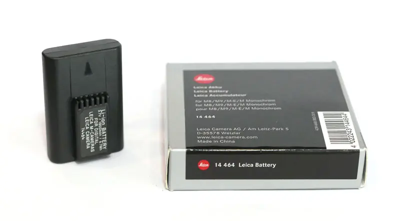 Batterie pour Leica M8-M9-ME