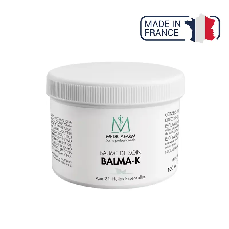 Baume de soin Balma-K - 21 Huiles essentielles - 100 ml - Medicafarm