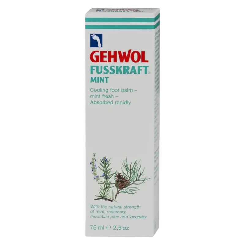 Baume rafraîchissant pour les pieds - 1 tube de 75 ml - Gehwol