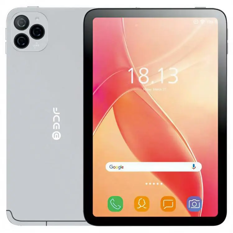 BDF Q10 10.1 inch 4G LTE Tablet PC, 6GB+128GB, Android 10 MTK6750 Octa Core, Support Dual SIM, US Plug (Silver)