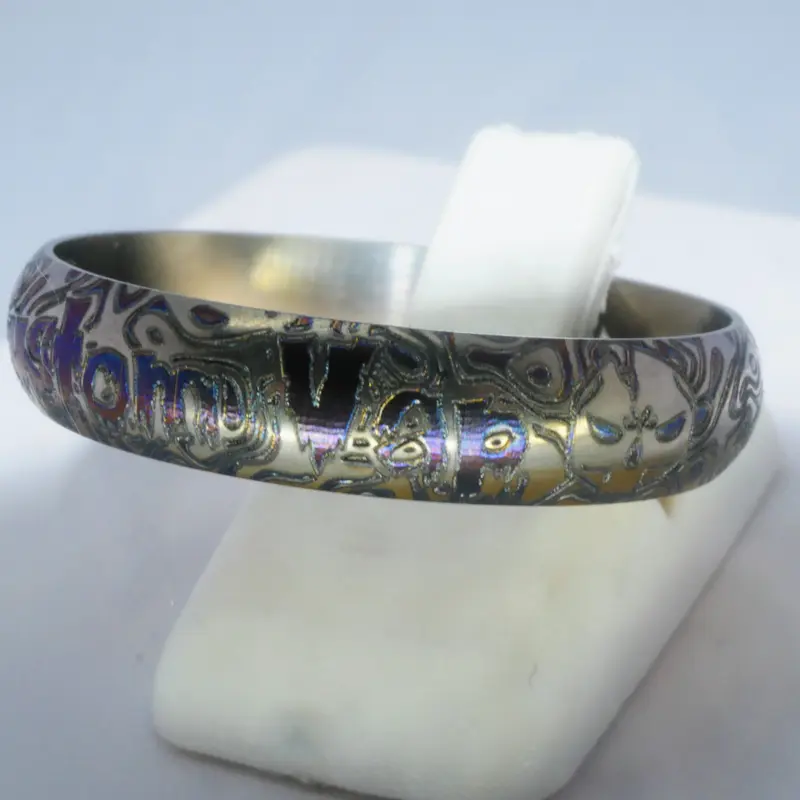 Beauty Ring Titanium 22/24.5 mm Engraved #3