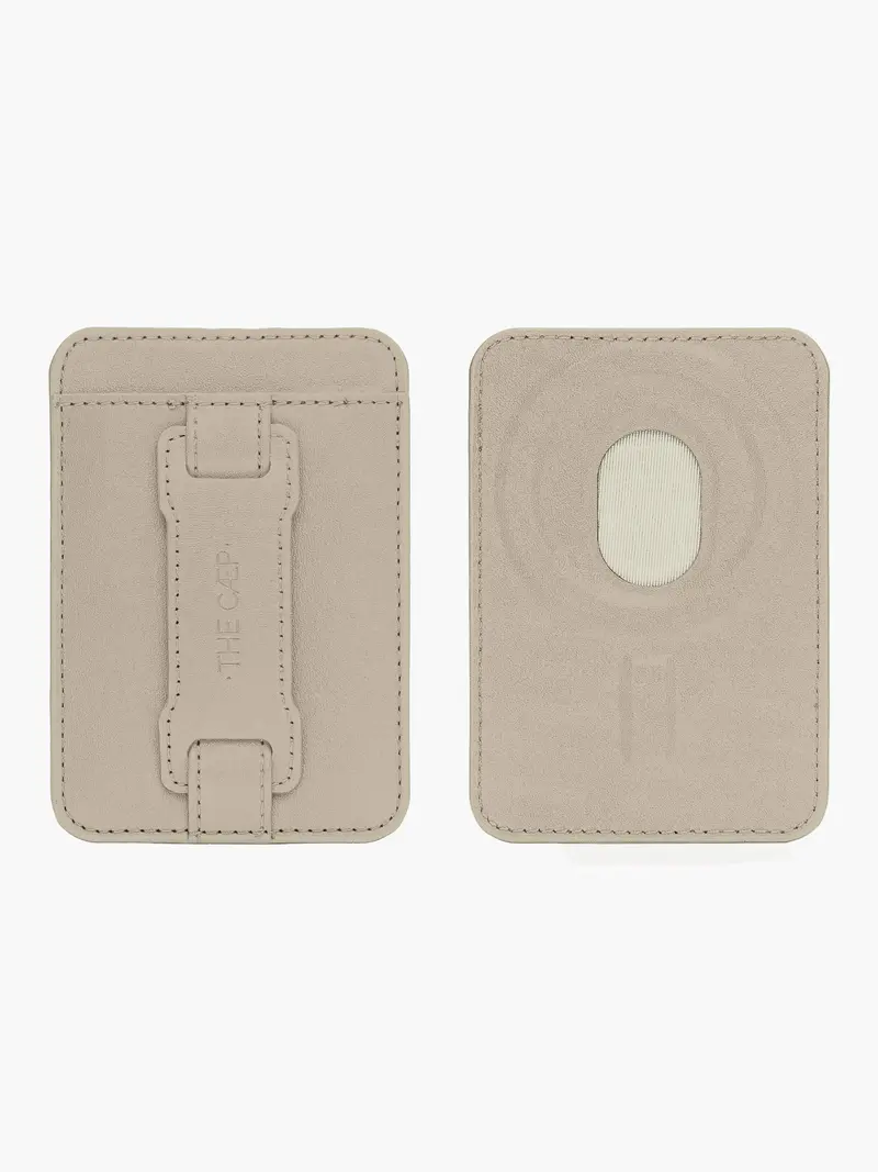 Beige Hoop Wallet (MagSafe)