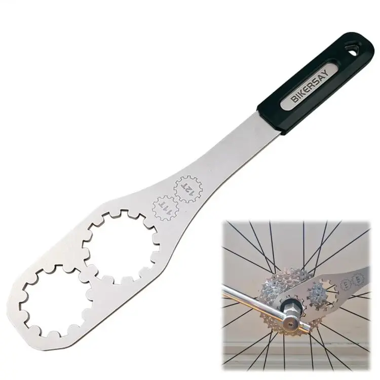 BIKERSAY Cassette Freewheel Removal Tool 11T/12T Flywheel Fixed Wrench(BT016X)