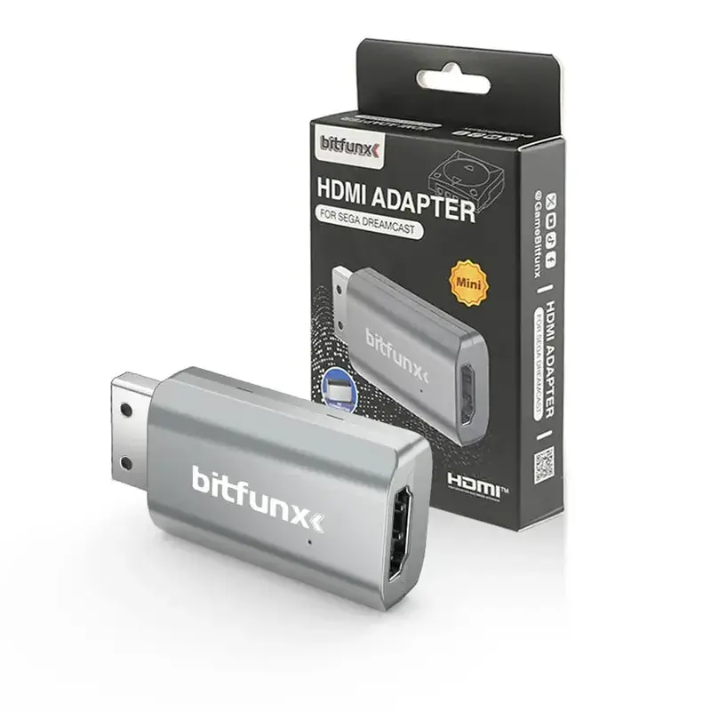 Bitfunx Mini HDMI adapter for Dreamcast