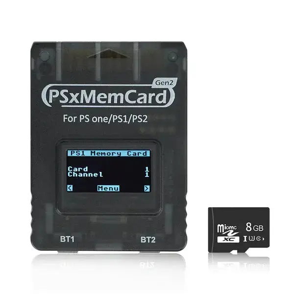 Bitfunx PSxMemCard Gen2 for PS1 & PS2