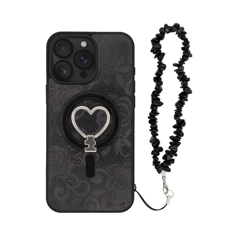 Black Lace Desire 🖤 - Look Complet pour iPhone 13 Pro