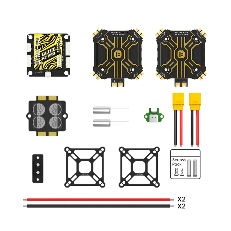BLITZ H7 Pro Kombi-Set (E80 Pro 4in1 ESC)