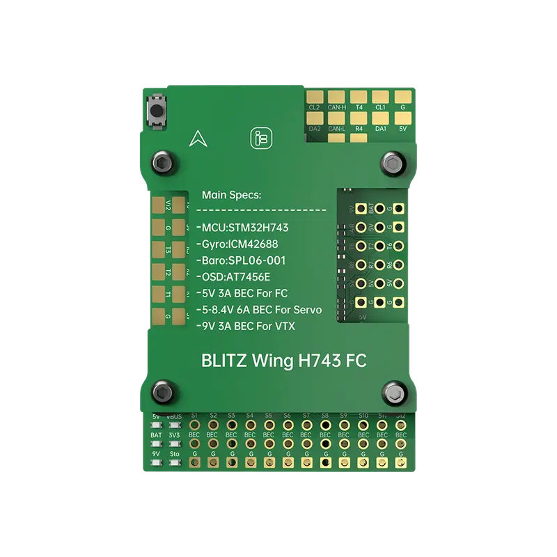 BLITZ Wing H743 Flugcontroller