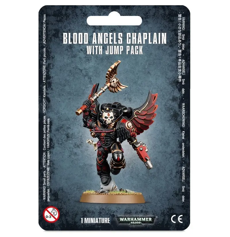 Blood Angels Chaplain with Jump Pack - Warhammer 40K