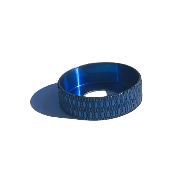 Blue Beauty Ring Titanium 22mm Wowsers #W069
