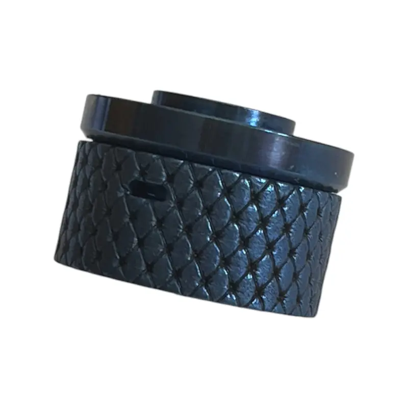 Blue CHESTERFIELD titanium cap engraved for Antiquity V2 #ANTV2 50