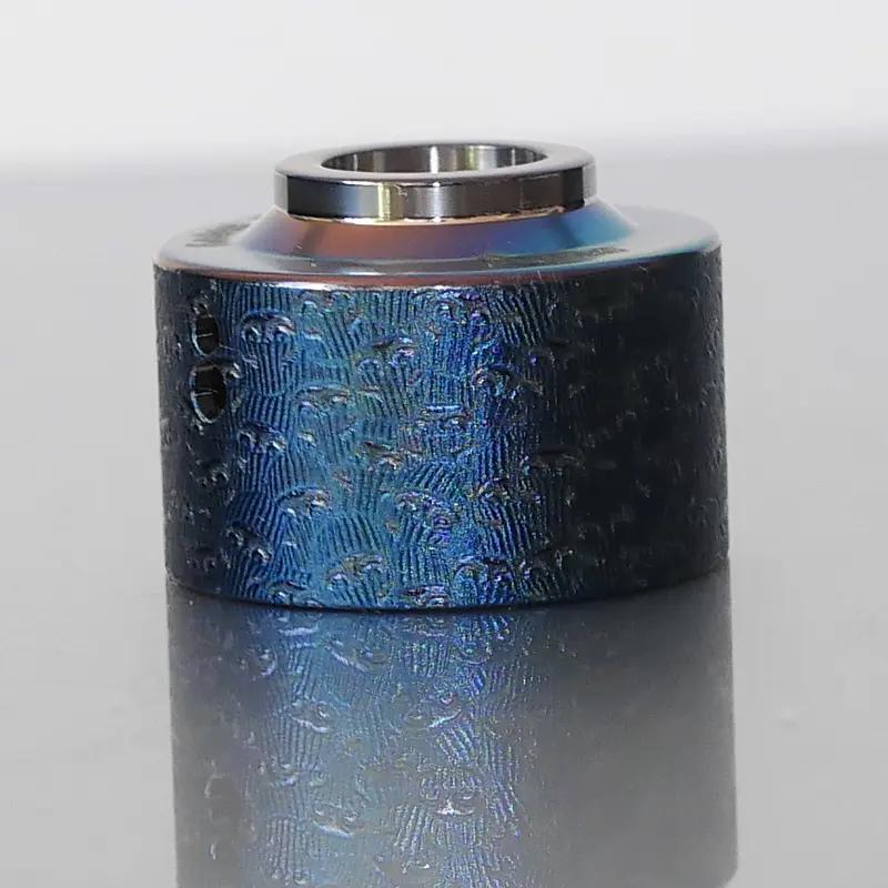 Blue Hoodies Venna Cap Titanium Engraved #2BC042