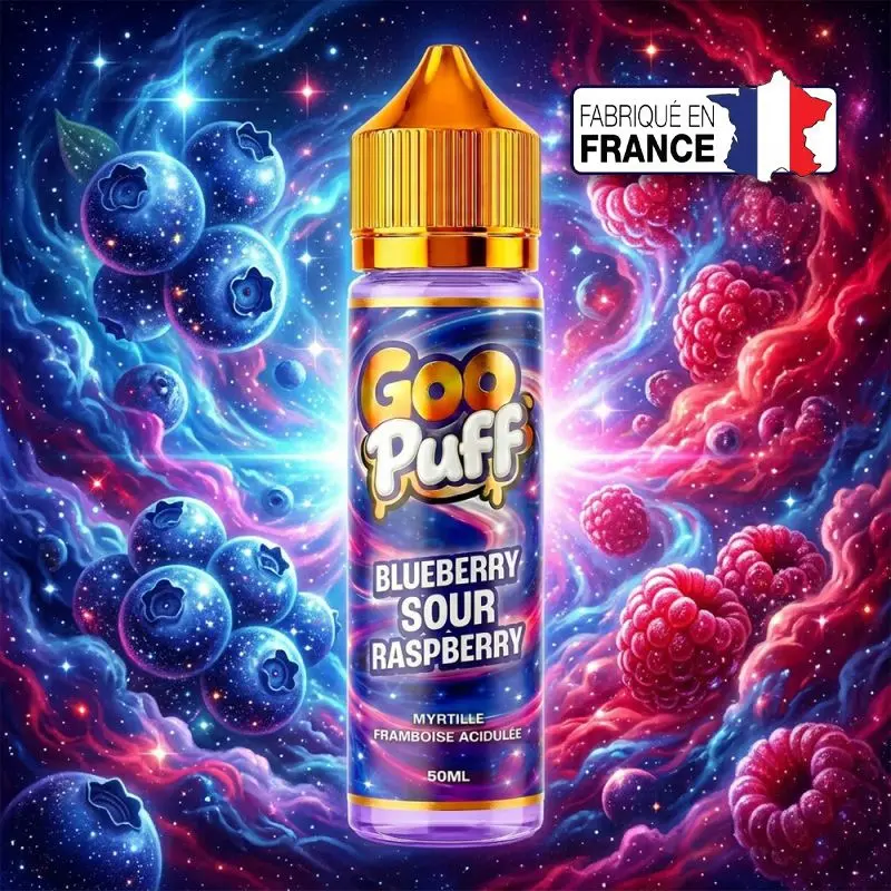 Blueberry Sour Raspberry 50ml - Goo Puff