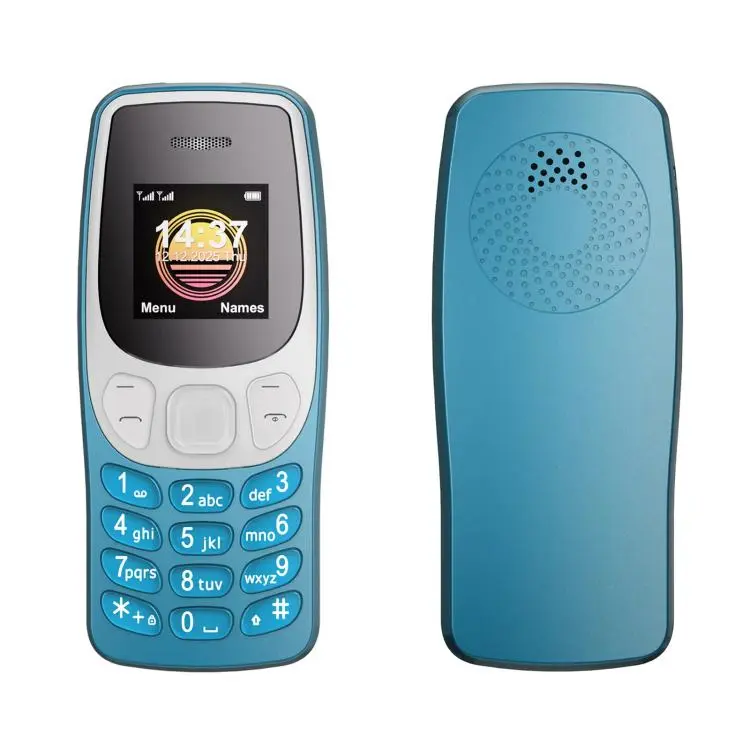 BM80 2G Mini Mobile Phone, 0.85 inch Hands Free Bluetooth Dialer Headphone, Voice Change, MP3 Music, Dual SIM, Network