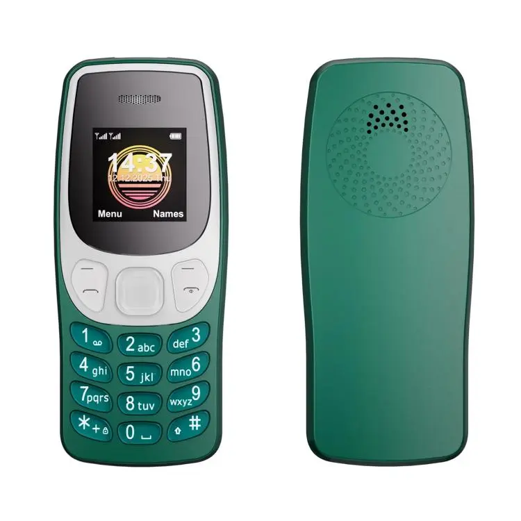BM80 2G Mini Mobile Phone, 0.85 inch Hands Free Bluetooth Dialer Headphone, Voice Change, MP3 Music, Dual SIM, Network