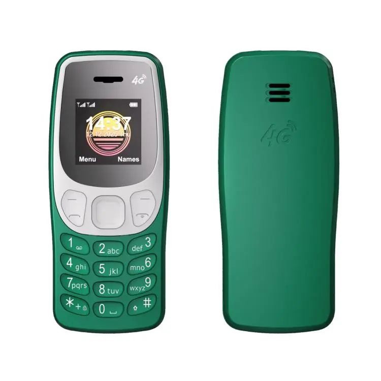 BM80 4G Mini Mobile Phone, 0.85 inch Hands Free Bluetooth Dialer Headphone, MP3 Music, Dual SIM, Network