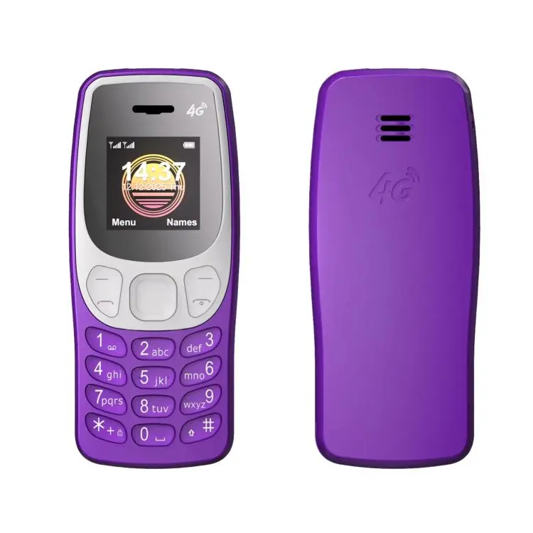 BM80 4G Mini Mobile Phone, 0.85 inch Hands Free Bluetooth Dialer Headphone, MP3 Music, Dual SIM, Network