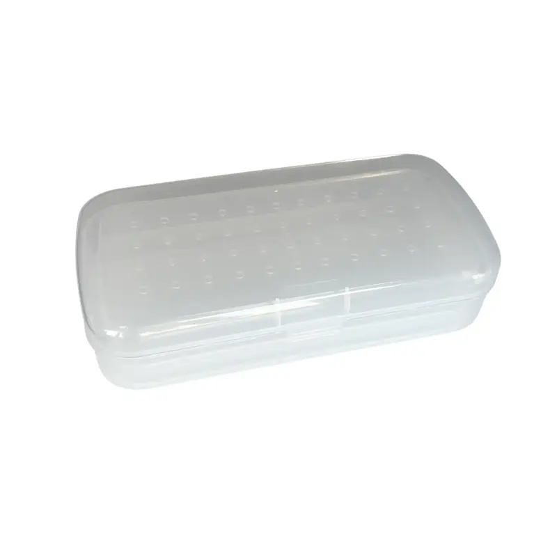Boîte de Rangement Transparente - Fraise - Peut contenir 44 fraises